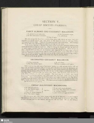 Section V. Cheap biscuits (various)