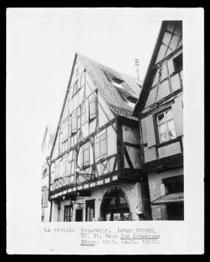 Haus Zum Schwarzen Bären