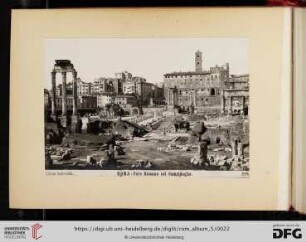 ROMA. Foro Romano col Campidoglio