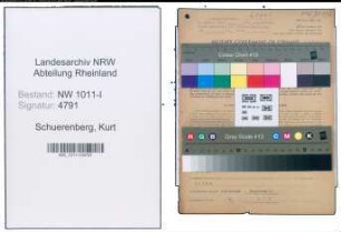 Entnazifizierung Kurt Schuerenberg , geb. 09.08.1899 (Amtsgerichtsrat)
