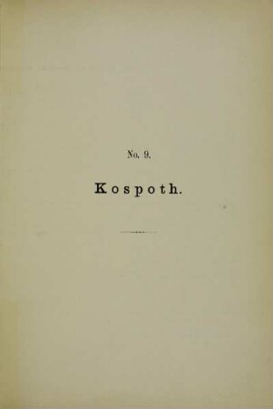 9. Kospoth