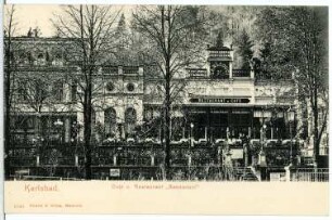 Karlsbad. Café und Restaurant "Sanssouci" (1869)