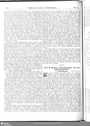 Prof. M. Meurers "Pflanzenformen" und das Ornamentzeichnen