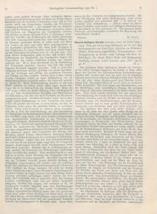86-87 [Rezension] Egli, Emil (Hrsg.), Heinrich Bullingers Diarium (Annales vitae) der Jahre 1504-1574