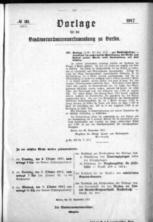 No. 30 (537), 1917/09/29