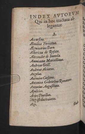 Index Autorum