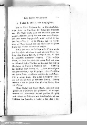 5. Pater Landulf, der Kapuziner