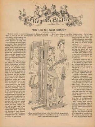 "Wohl ein verdienter Mann, dessen Konterfei Sie da abmalen?"