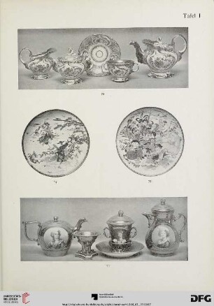 Tafel I-IX