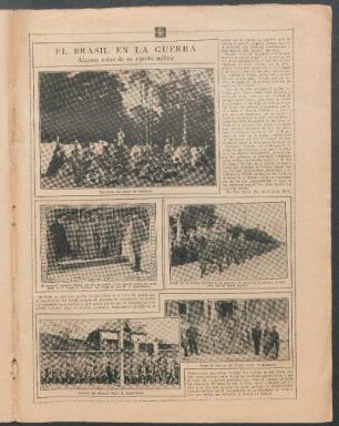 El Brasil en la guerra : Algunas notas de su aspecto militar