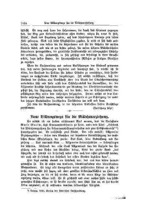 Neue Bildungswege für die Mädchenerziehung