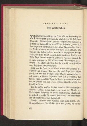 Zehntes Kapitel Ein Wiedersehen
