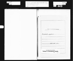 Korrespondenz des Gottlieb Brockhaus