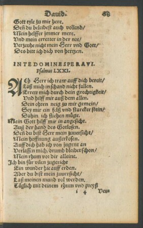 Psalmus LXXI. - Psalmus LXXX.