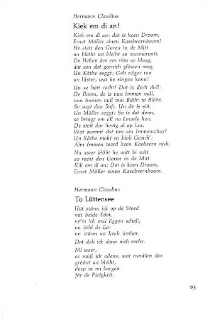 To Lüttensee