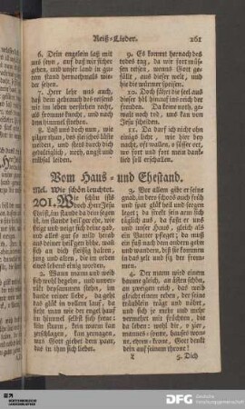 Vom Haus- und Ehestand