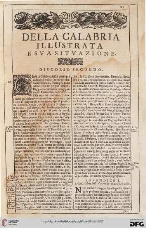 Discorso secondo