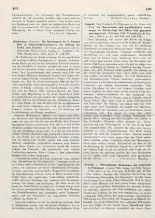 108-109 [Rezension] Benrubi, Isaac, Philosophische Strömungen der Gegenwart in Frankreich
