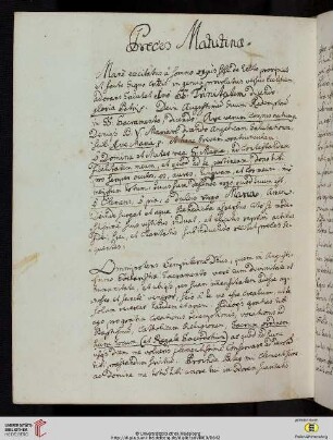 Ordnungen für die Matutin und Vesper; Sündenbekenntnis; die dem Abt vorbehaltenen Rechtsfälle