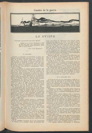 La avispa : Cuentos de la guerra