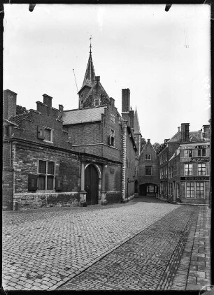 Niederlande, Middelburg. Abtei. Straßenansicht
