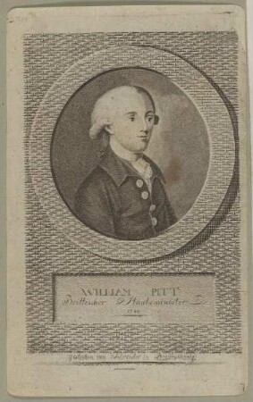 Bildnis des William Pitt