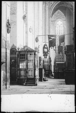 Danzig. Inneres der Marienkirche