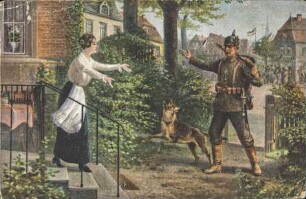 Des Kriegers Heimkehr. [R]