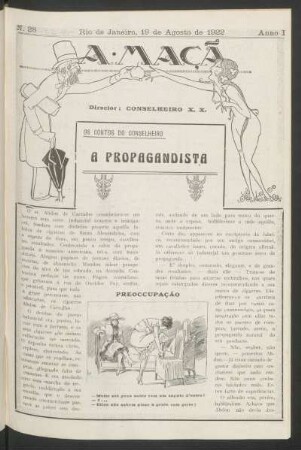 A propagandista : Os contos do conselheiro
