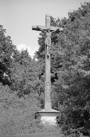 Wegekreuz (Wegekreuz); Nüsttal, Am Linsberg