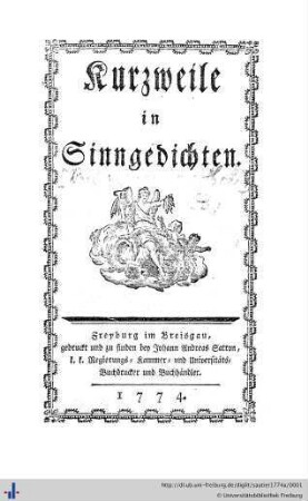 Kurzweile in Sinngedichten
