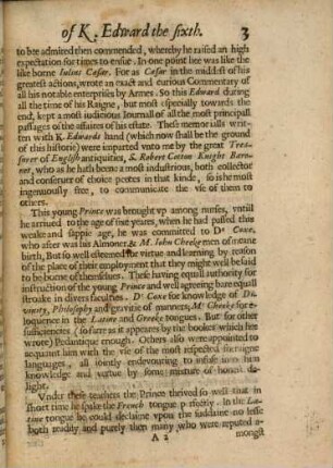 The life and raigne of King Edward the Sixth