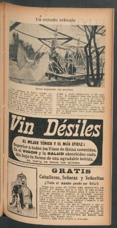 Un extraño vehículo