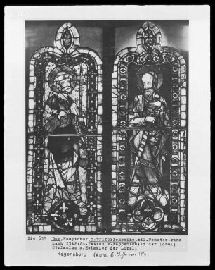 Fenster Triforium, I, gestiftet von den Familien Löbl und Lech