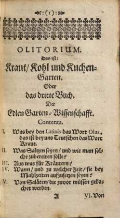 Die edle Garten-Wissenschafft, 2