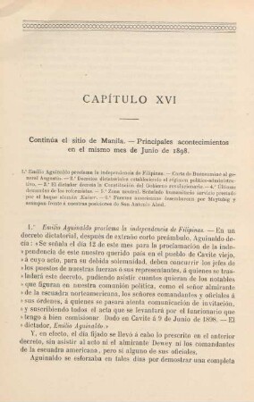 Capítulo XVI. Continúa el sitio de Manila. ...