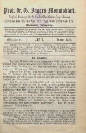 Heft 1 (1888, 1)