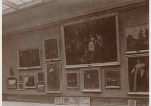 Aufstellung der Gemäldegalerie und der Skulpturensammlung im Kaiser-Friedrich-Museum, Raum 52, Holländische Gemälde des 17. Jhd.