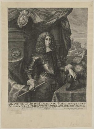 Bildnis des Ferdinandvs Maria, Kurfürst von Bayern