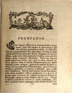 Caroli Ferdinandi Hommelii I.V. Et Philosoph. Doct. ... Rhapsodia Qvaestionvm In Foro Qvotidie Obvenientivm Neqve Tamen Legibvs Decisarvm, 1