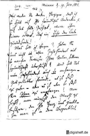 162: Brief von Caroline Herder und Johann Gottfried Herder an Johann Wilhelm Ludwig Gleim : Carolina (genannt Caroline) Maria Herder