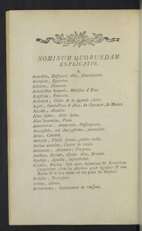 Nominum quorundam explicatio.