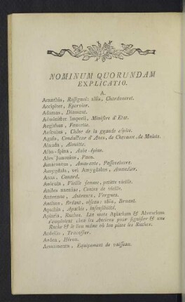 Nominum quorundam explicatio.