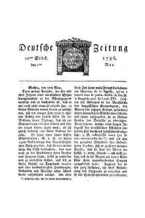 Gotha, den 3ten May
