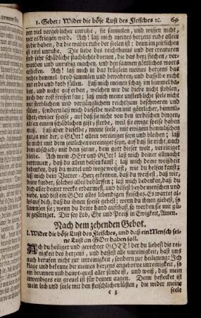69-75, Nach dem zehenden Gebot