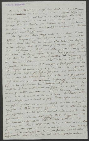 Brief an Wilhelm Grimm : 1846