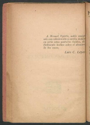 [Dedicatoria] A Manuel Ugarte