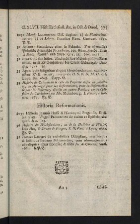 374-395, Classis XLVIII: Theologia Naturalis - Classis LVI: Theologia Turcica