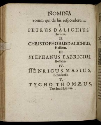 Nomina eorum qui de his respnderunt