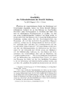 Geschichte des Volksschulwesens im Erzstift Salzburg